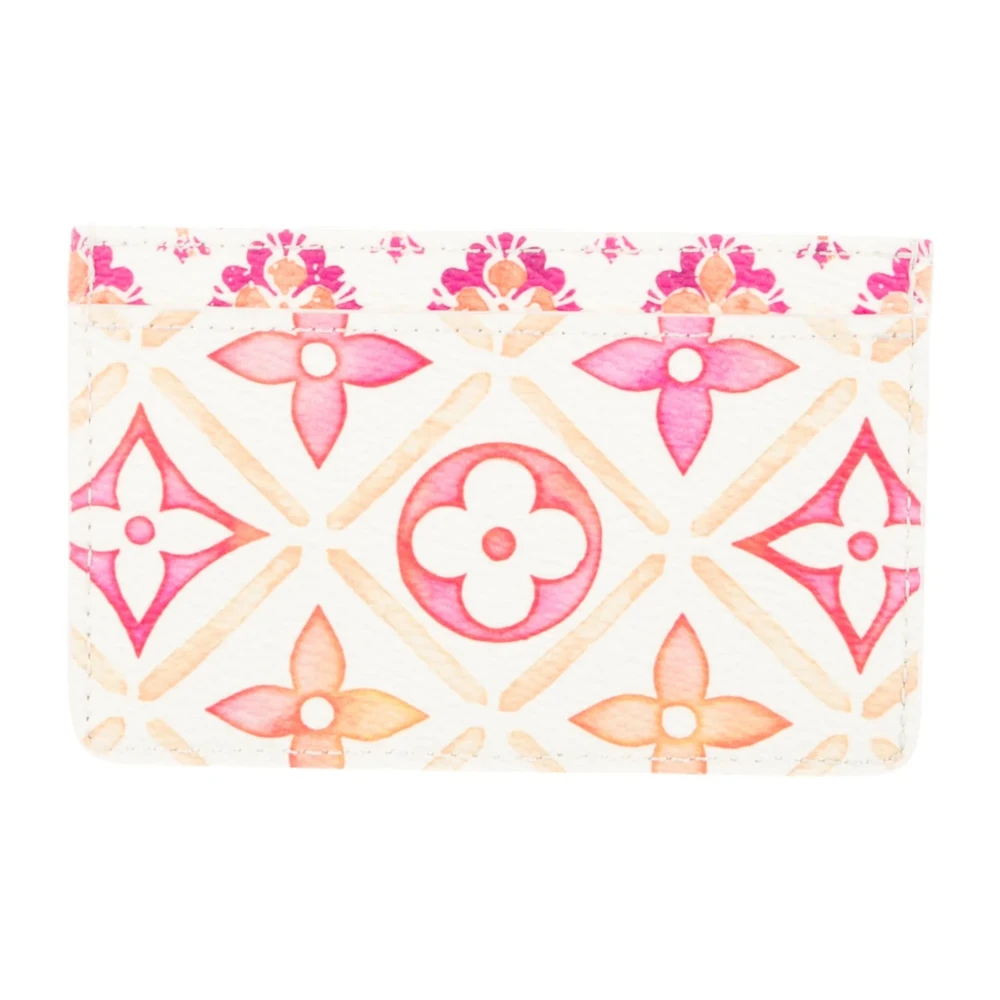 Lushentic Bag Small Wallet White Coated Canvas Design - Image 3