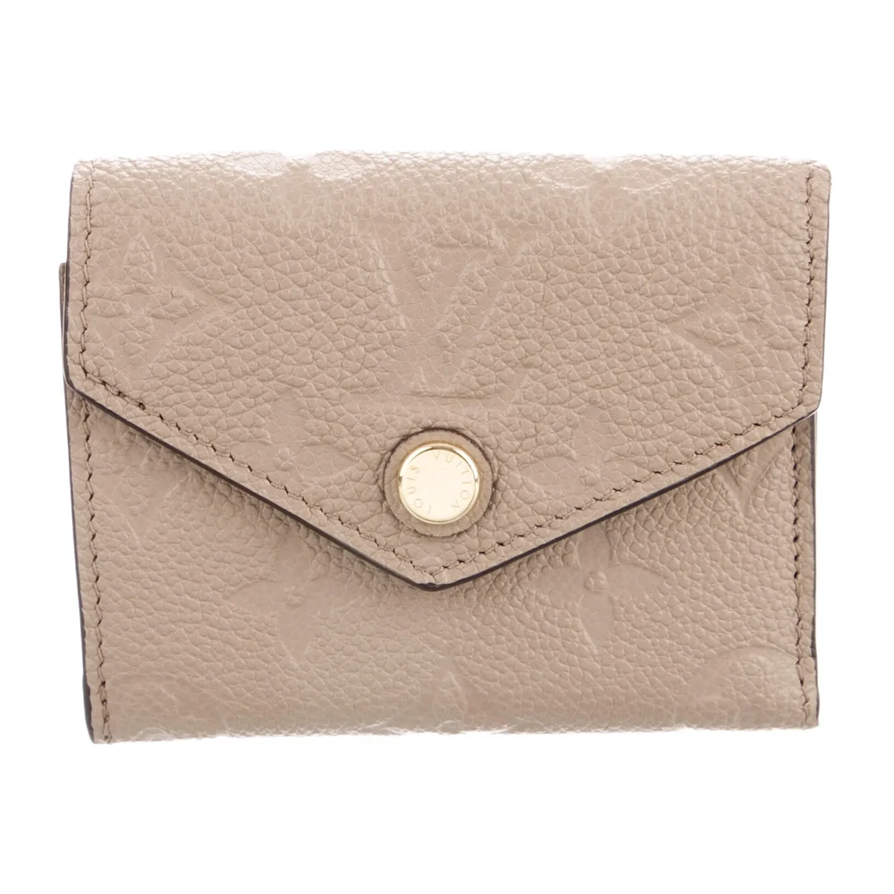 Lushentic Replica Handbags - Small Zoe Wallet in Beige Empreinte Leather