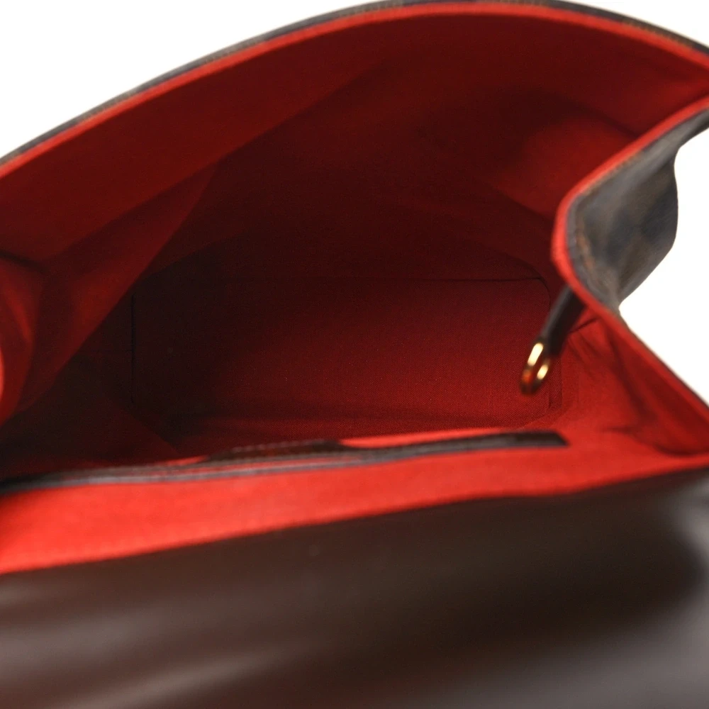 Lushentic Quality Replica Soho Backpack MM Damier Ebene Canvas - Image 7