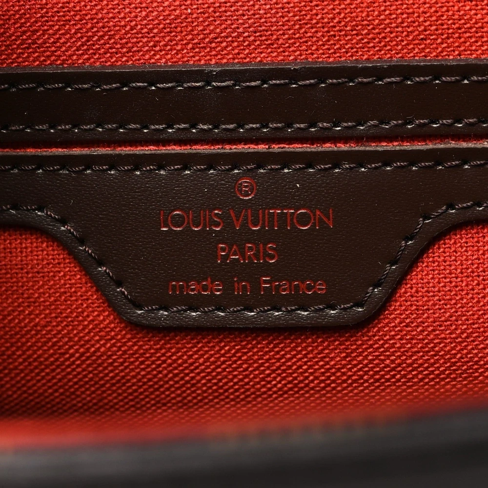 Lushentic Quality Replica Soho Backpack MM Damier Ebene Canvas - Image 2