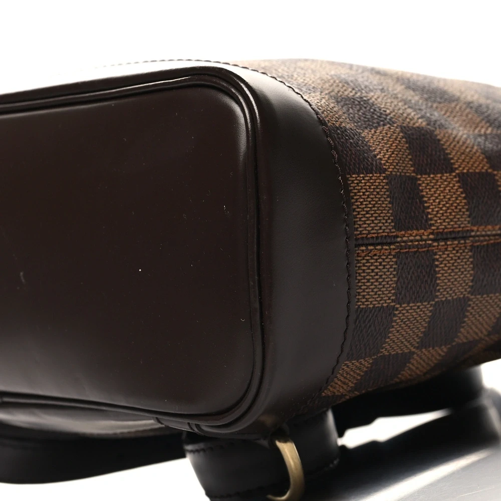 Lushentic Quality Replica Soho Backpack MM Damier Ebene Canvas - Image 5