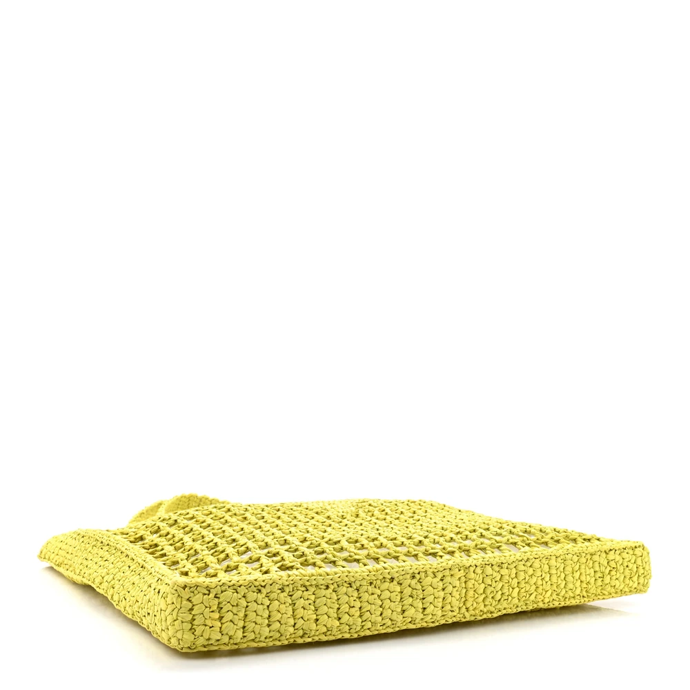 Lushentic Grade Replica Large Effect Crochet Tote Bag Made with Cedro Raffia - Image 6