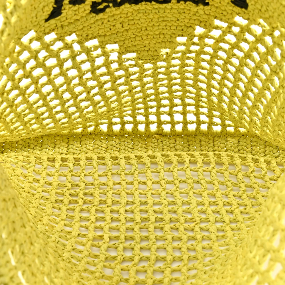 Lushentic Grade Replica Large Effect Crochet Tote Bag Made with Cedro Raffia - Image 7