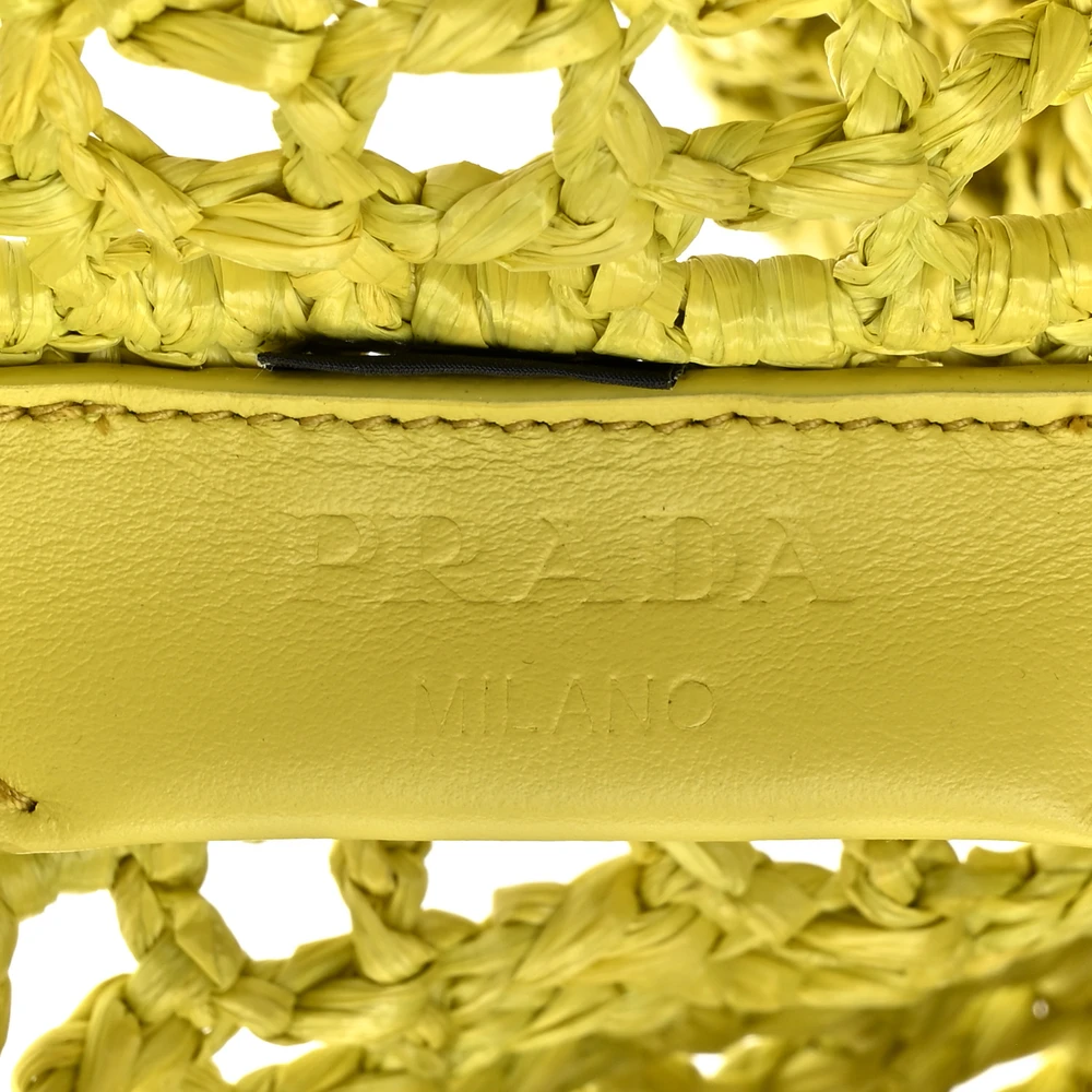 Lushentic Grade Replica Large Effect Crochet Tote Bag Made with Cedro Raffia - Image 2