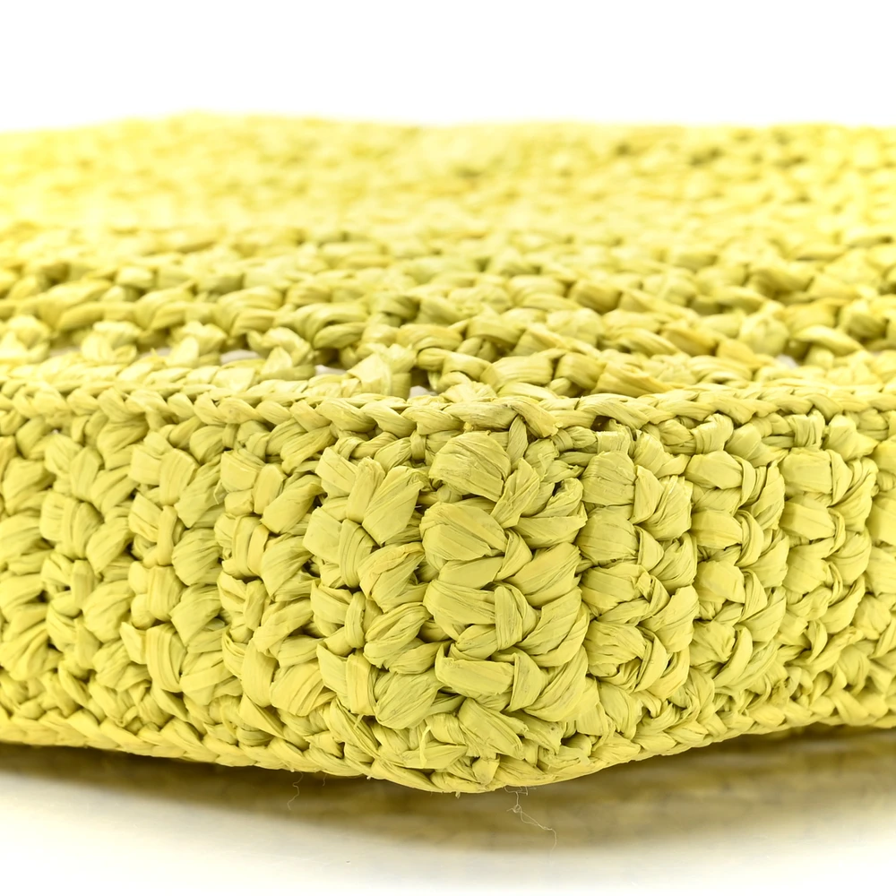 Lushentic Grade Replica Large Effect Crochet Tote Bag Made with Cedro Raffia - Image 4