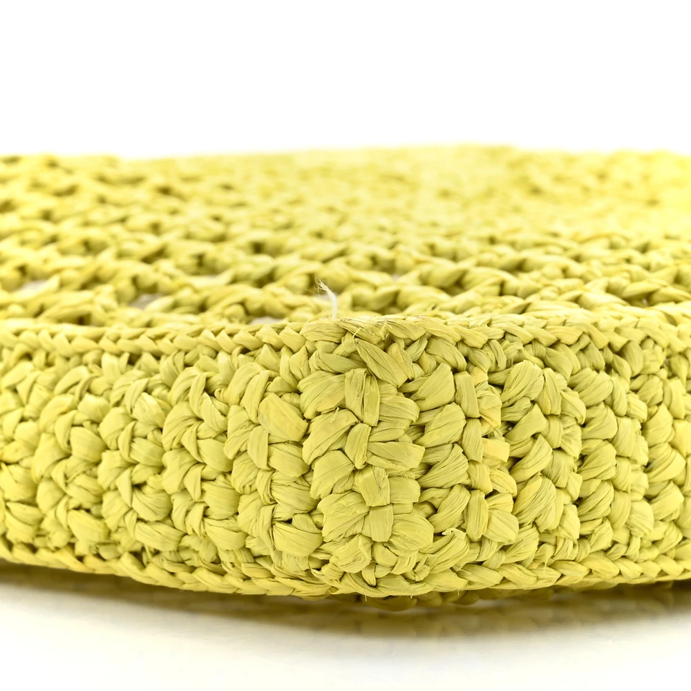 Lushentic Grade Replica Large Effect Crochet Tote Bag Made with Cedro Raffia - Image 5