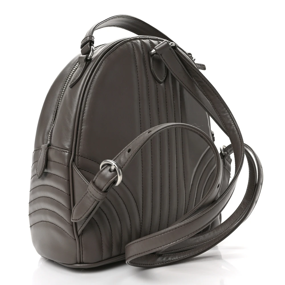Lushentic Bag: Medium Day Backpack in Bambu Quilted Calf Leather - Image 3
