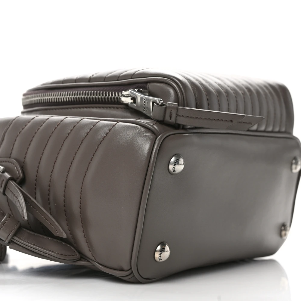 Lushentic Bag: Medium Day Backpack in Bambu Quilted Calf Leather - Image 4