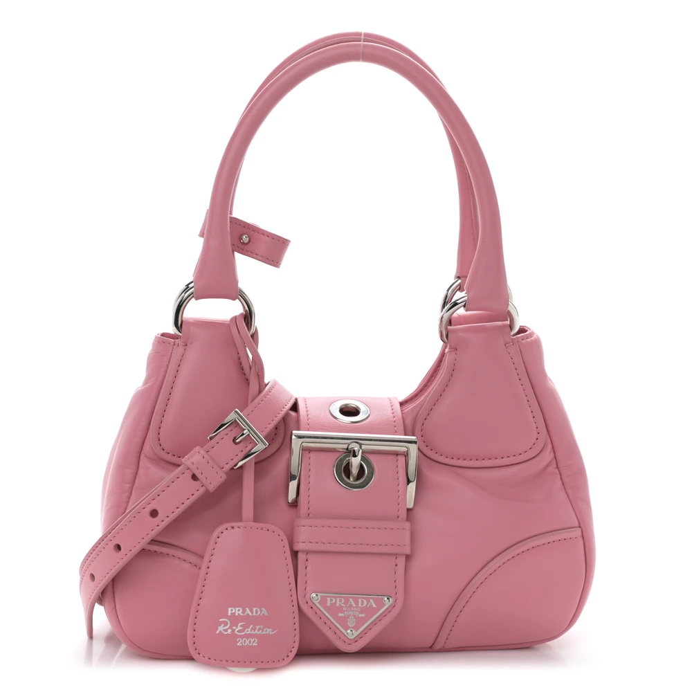 Lushentic Handbag Medium Re Edition 2002 Moon Bag in Geranio