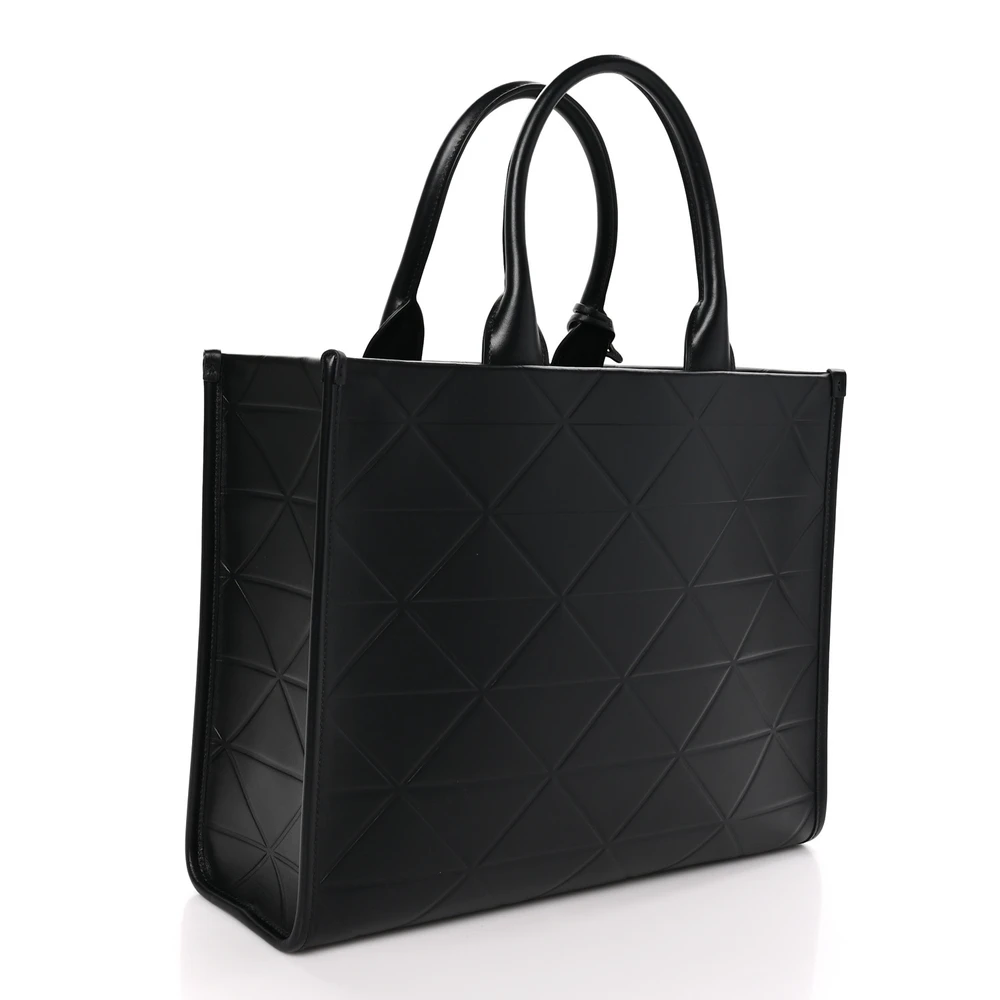 Lushentic Grade Replica Bags - Black Calfskin Leather Tote - Image 3