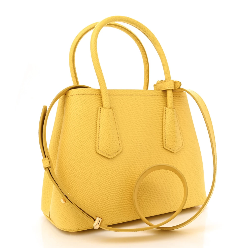 Lushentic Bags Review: Mini Double Bag in Saffiano Cuir Leather - Image 3