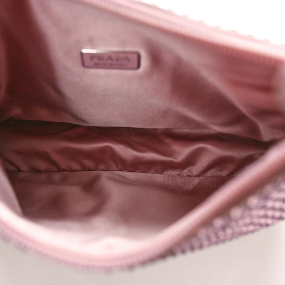 Lushentic Replicas Mini Re-Edition 2000 Bag in Alabastro Satin - Image 7