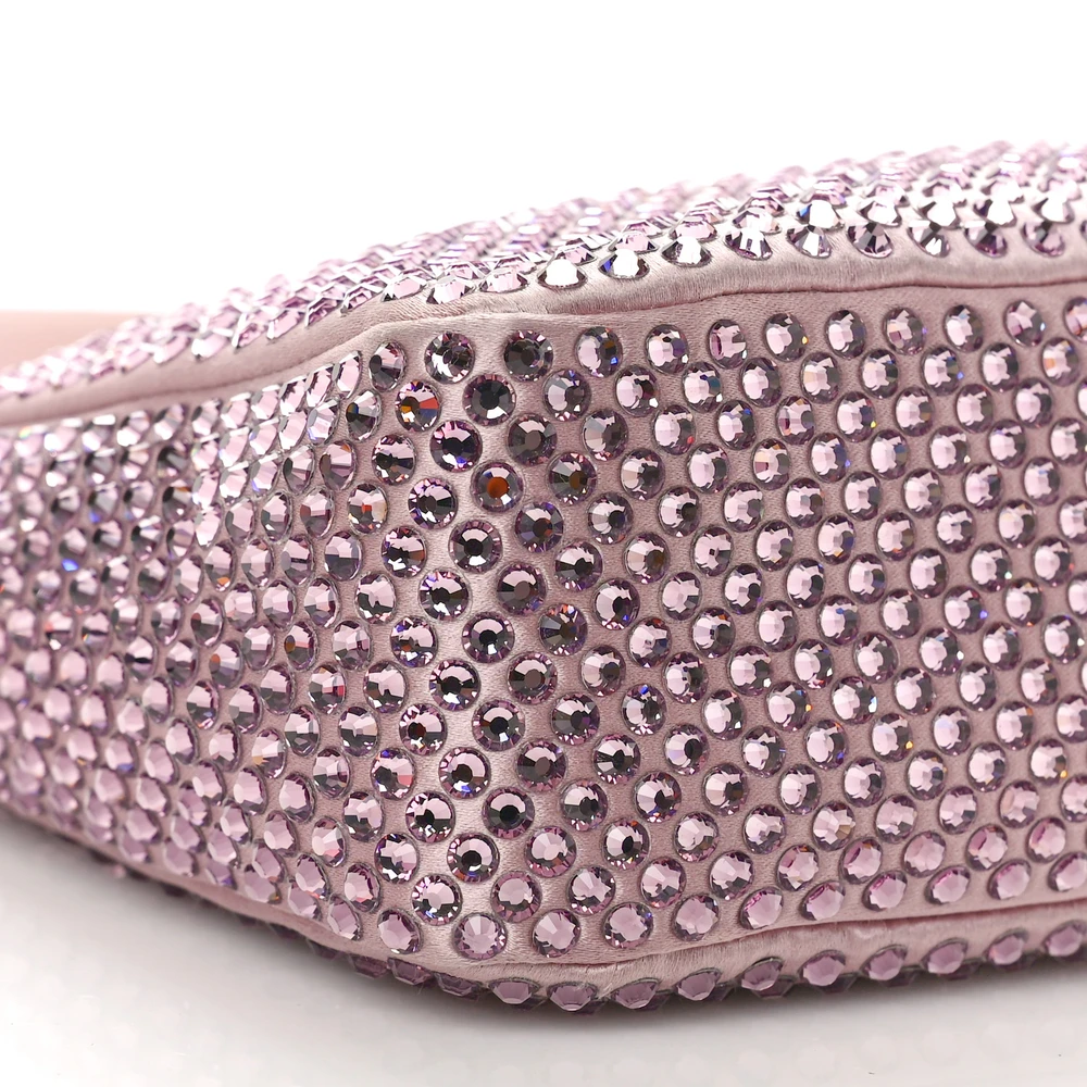 Lushentic Replicas Mini Re-Edition 2000 Bag in Alabastro Satin - Image 4