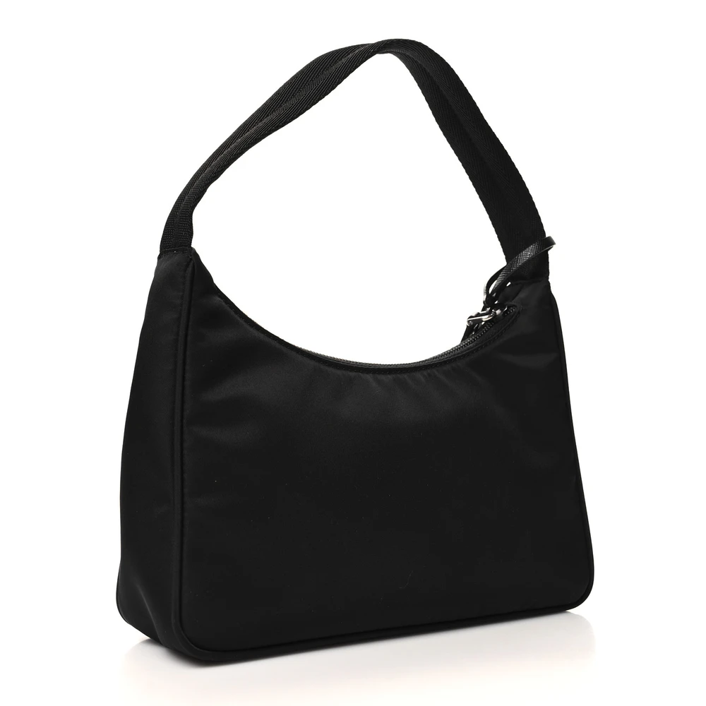 Lushentic Bag Mini Re Edition 2000 - Black Tessuto Nylon - Image 3