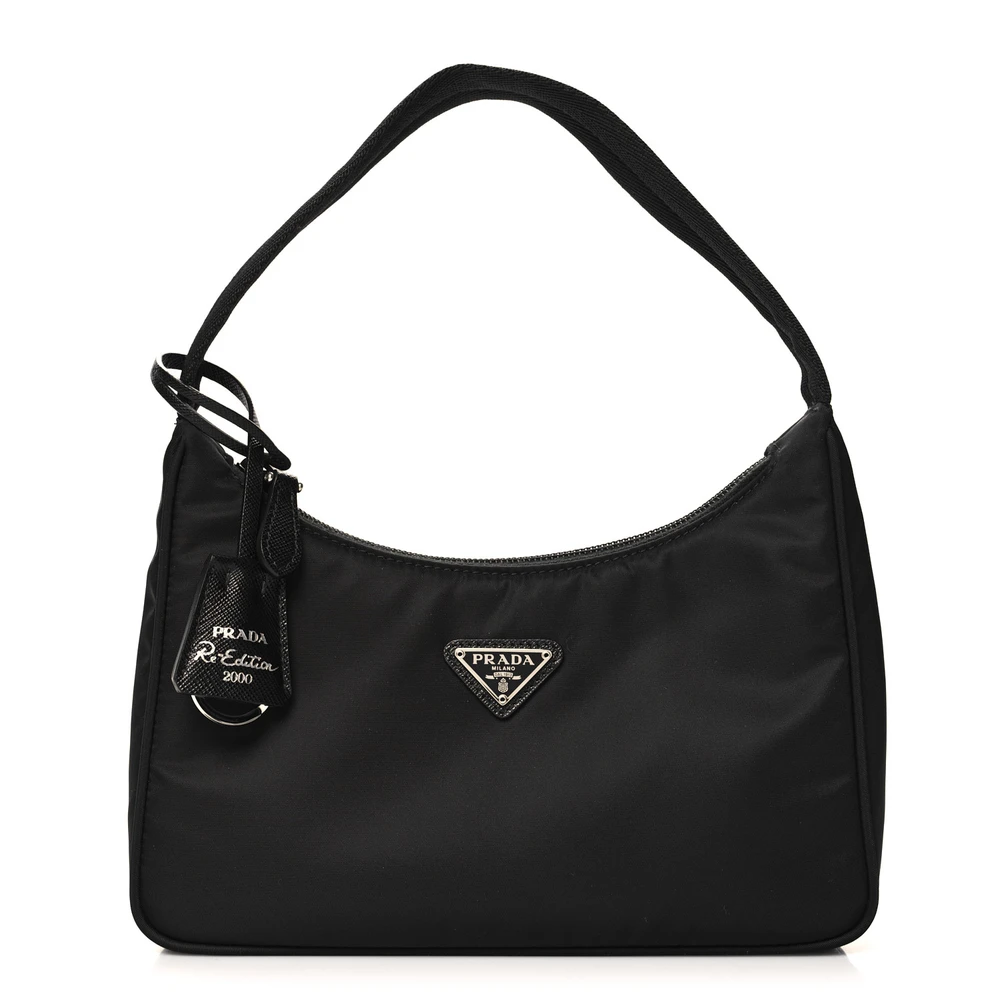 Lushentic Bag Mini Re Edition 2000 - Black Tessuto Nylon