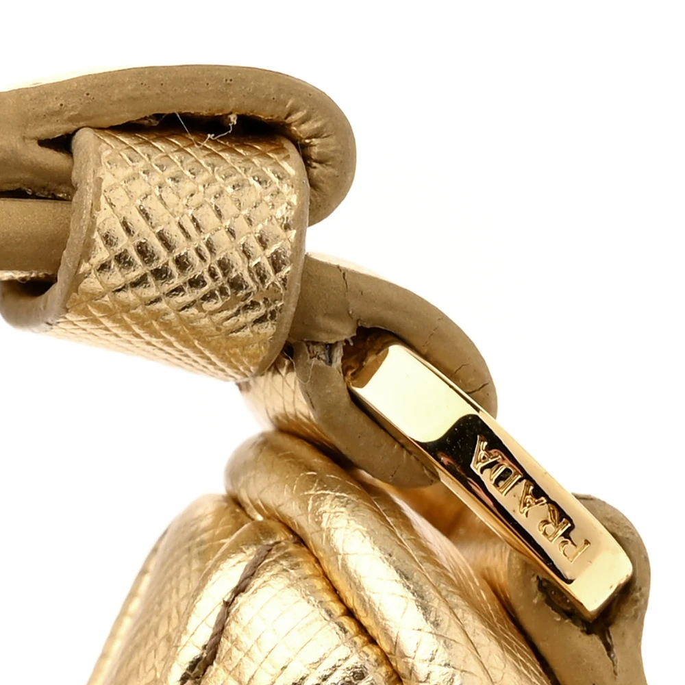 Lushentic Reviews Mini Re-Edition Shoulder Bag in Platino Saffiano Lux - Image 9