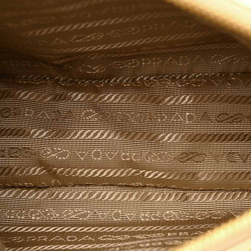 Lushentic Reviews Mini Re-Edition Shoulder Bag in Platino Saffiano Lux - Image 7