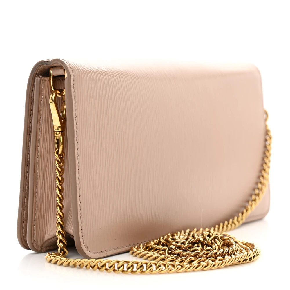 Lushentic Grade Handbags - Mini Triangle Logo Miniborse Cipria - Image 3