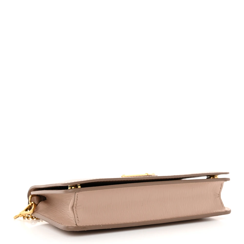 Lushentic Grade Handbags - Mini Triangle Logo Miniborse Cipria - Image 6