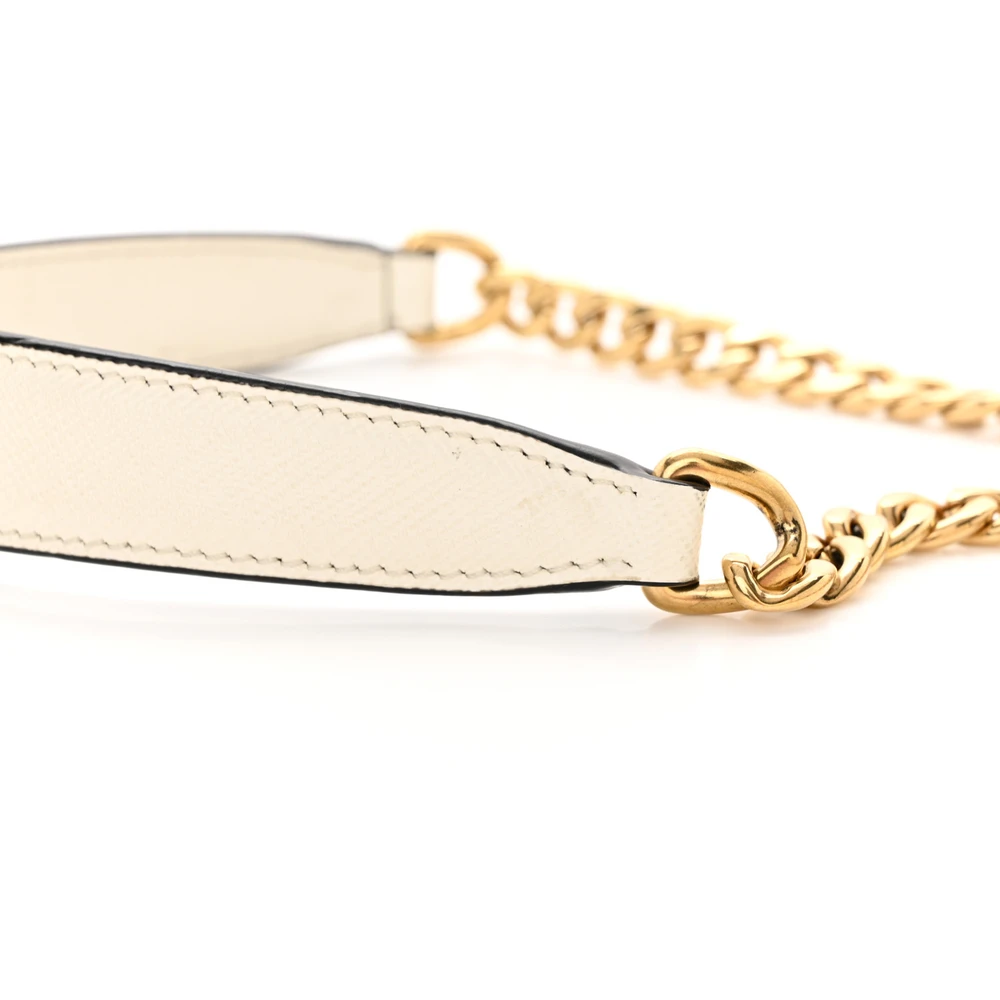 Lushentic Replica Small Flap Shoulder Bag - Talco Saffiano Leather - Image 9