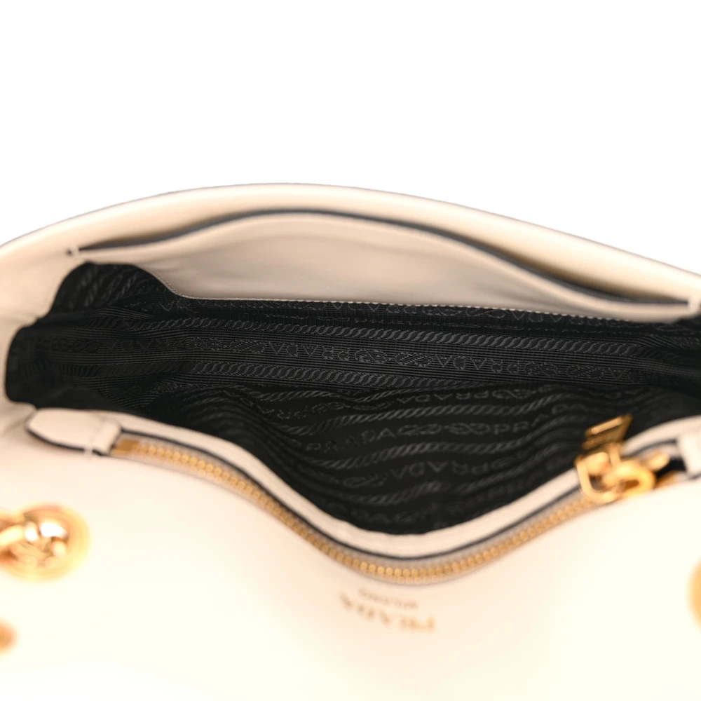 Lushentic Replica Small Flap Shoulder Bag - Talco Saffiano Leather - Image 7