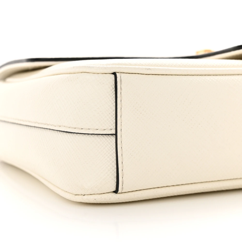 Lushentic Replica Small Flap Shoulder Bag - Talco Saffiano Leather - Image 4