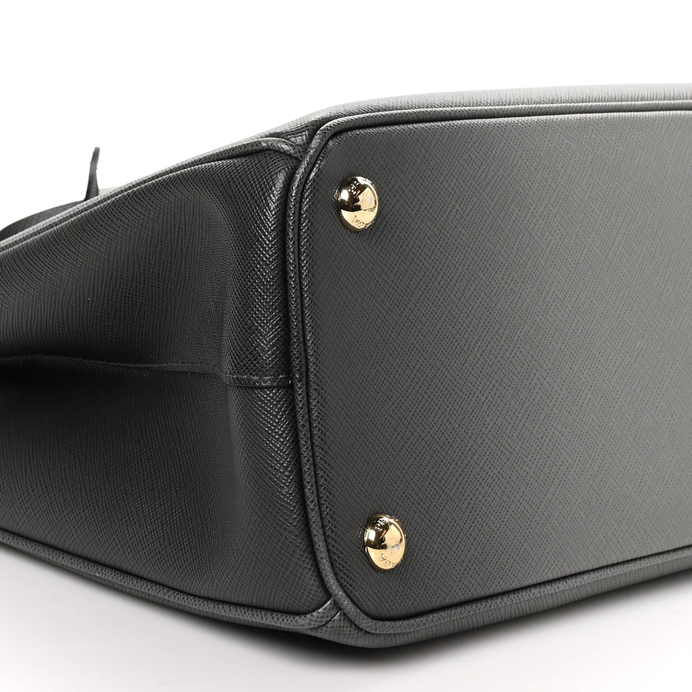 Lushentic Replica Handbags Small Galleria Double Zip Tote Gradient Slate Grey - Image 4