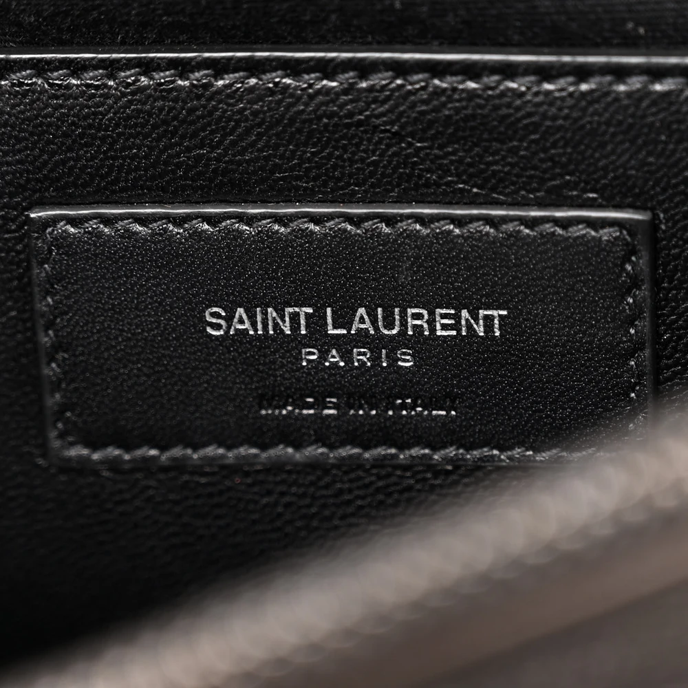 Lushentic Replicas Large College Satchel in Dark Anthracite Leather - Image 2