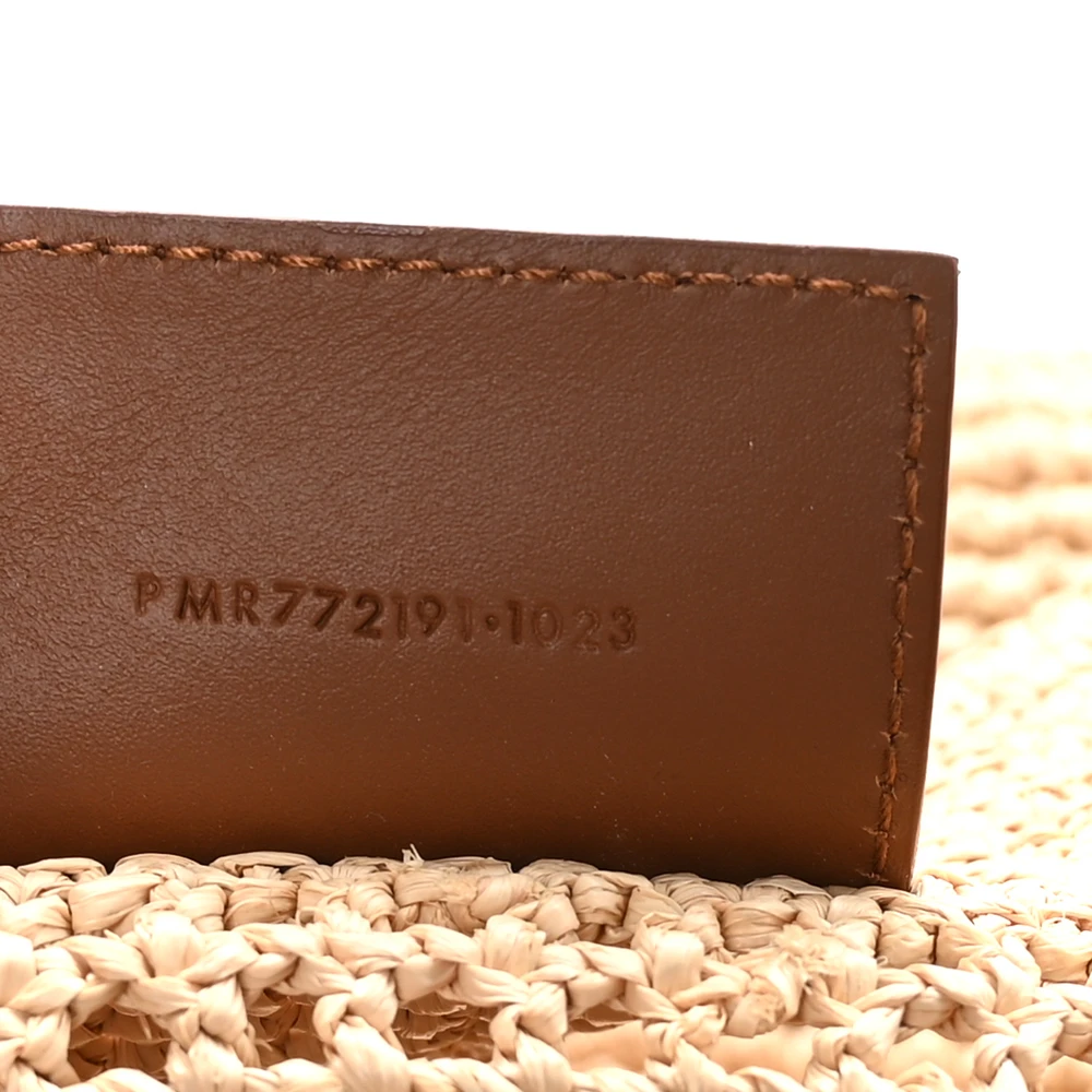 Lushentic Grade Handbags - Large Icare Maxi Tote in Natural Raffia - Image 10