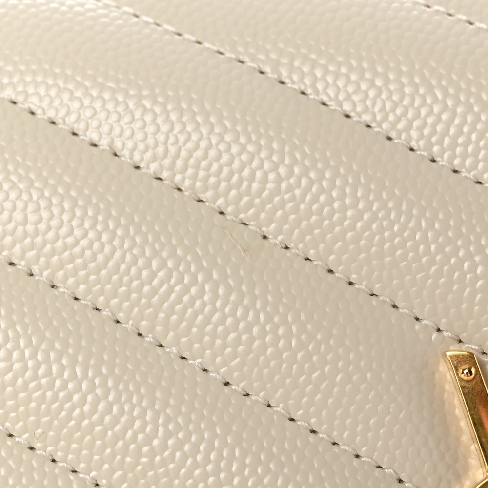 Lushentic Designer Bags - Medium Envelope Clutch in Blanc - Image 6