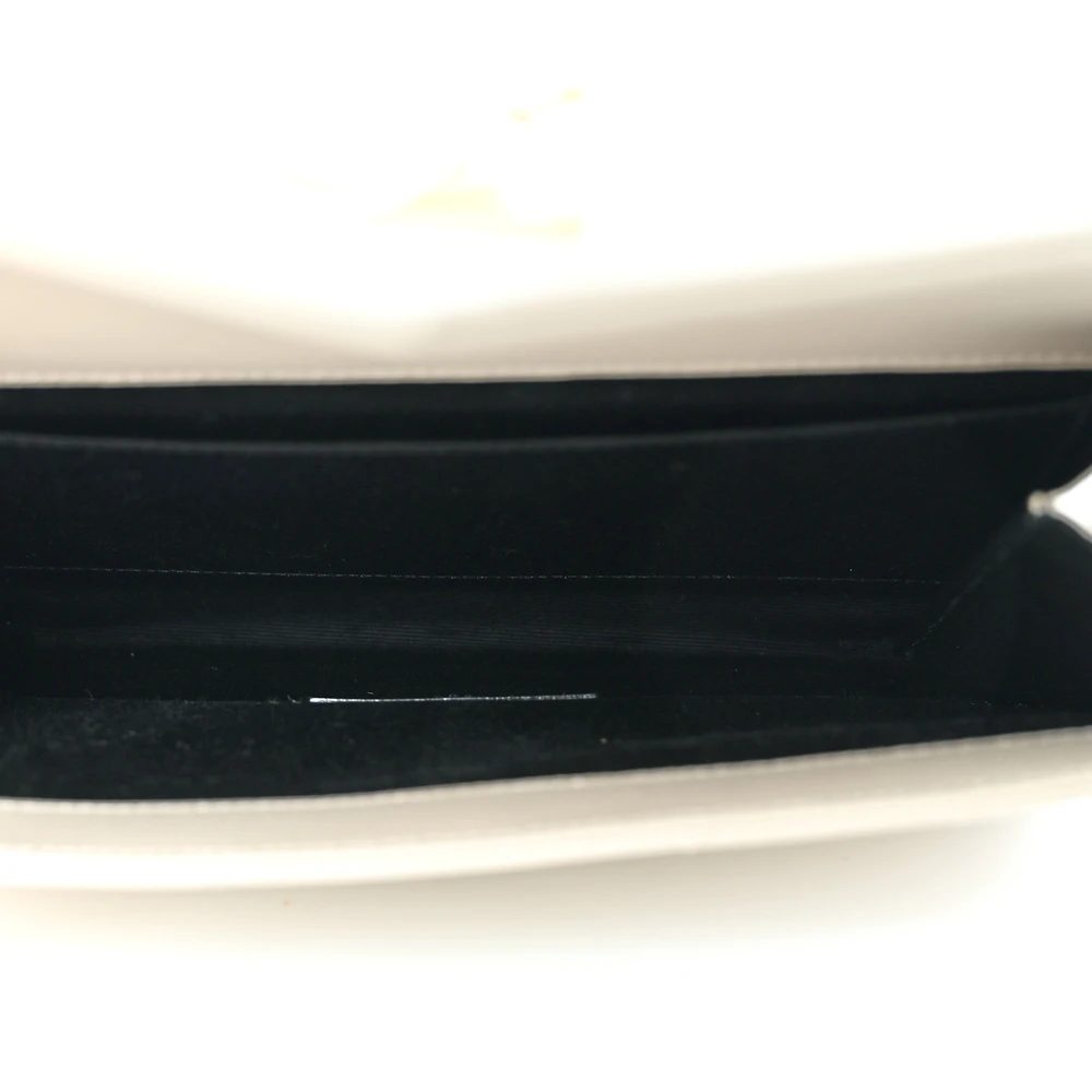 Lushentic Designer Bags - Medium Envelope Clutch in Blanc - Image 5