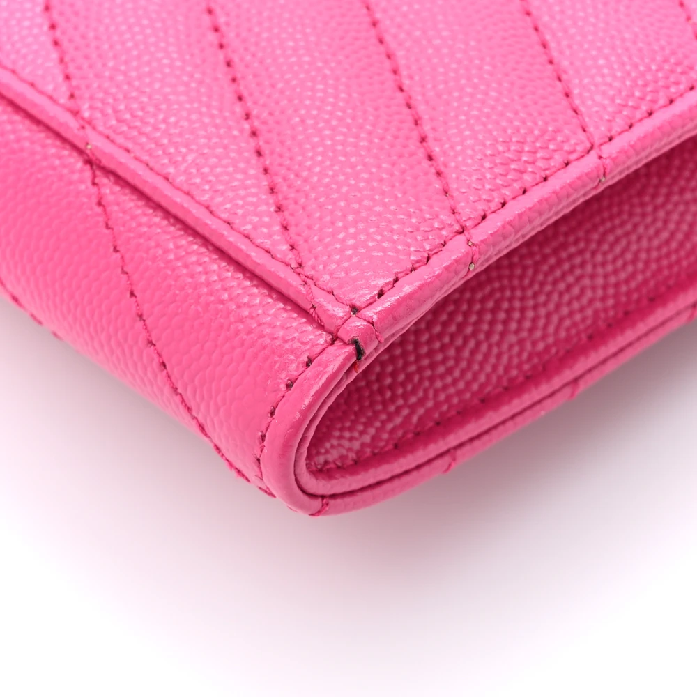 Lushentic Grade Replica Bags - Fuchsia Chevron Envelope Clutch - Image 5