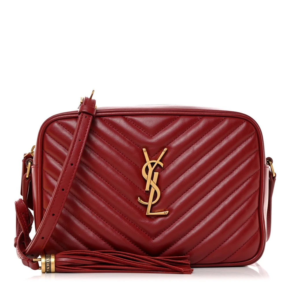 Lushentic Handbag Medium Lou Camera Bag in Opyum Red
