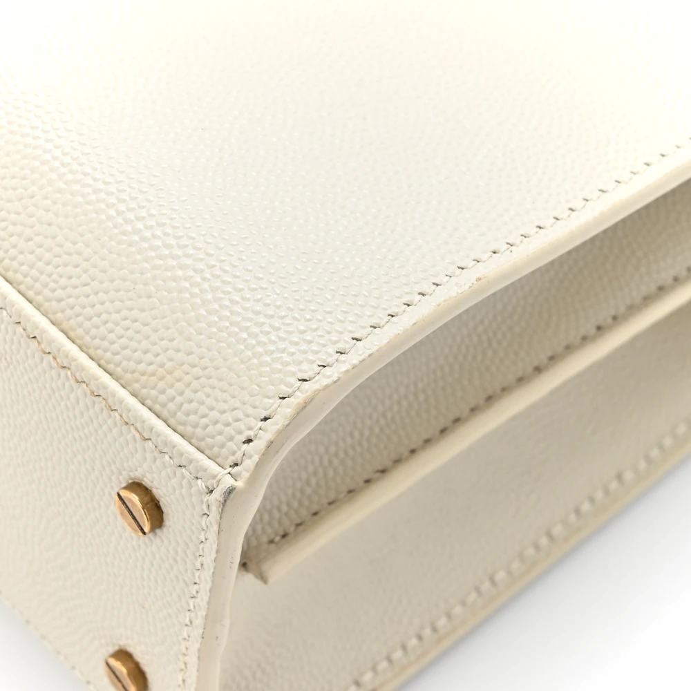 Buy Lushentic Mini Cassandra Bag - Vintage White Monogram Style - Image 10