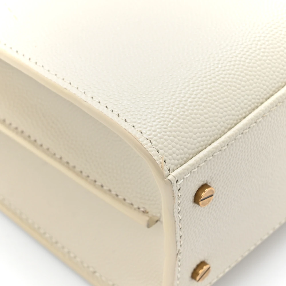 Buy Lushentic Mini Cassandra Bag - Vintage White Monogram Style - Image 11