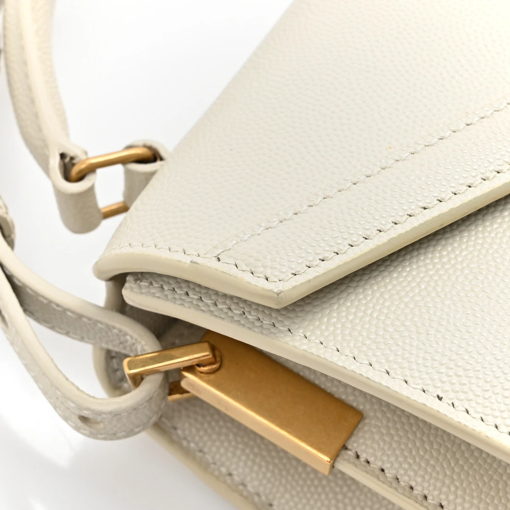 Buy Lushentic Mini Cassandra Bag - Vintage White Monogram Style - Image 13