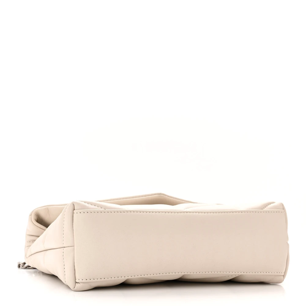 Lushentic Replica Mini Loulou Chain Satchel in Crema Soft Lambskin - Image 6