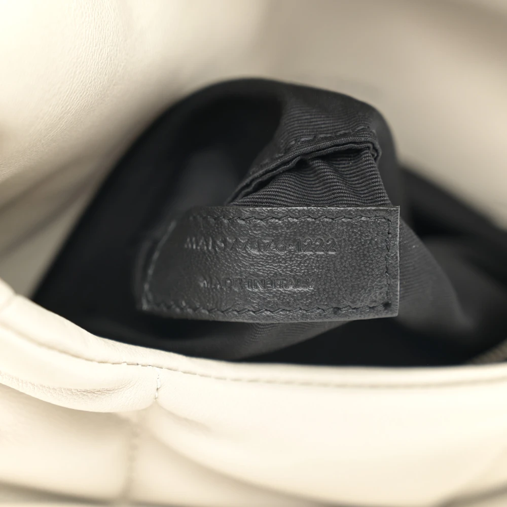 Buy Lushentic Grade Bags Mini Loulou Chain Satchel Crema Soft Quilted - Image 9