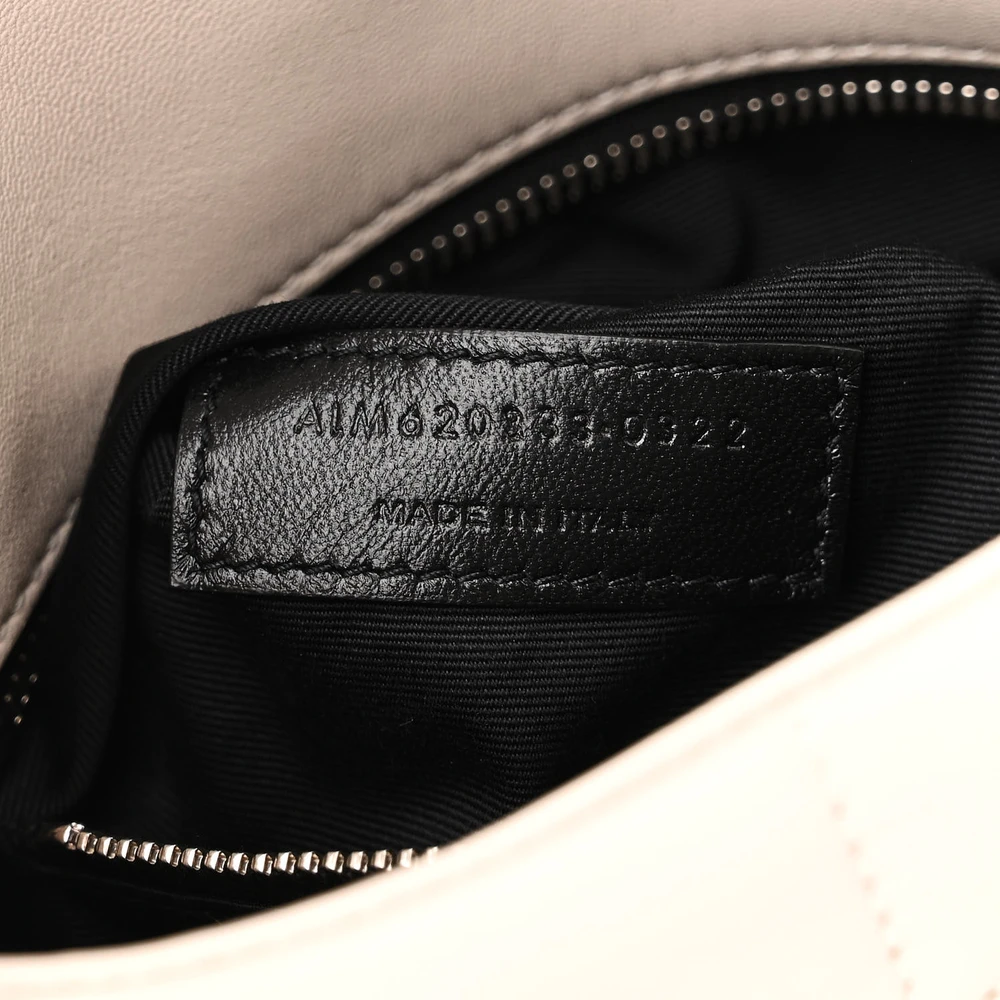 Lushentic Replica Mini Loulou Chain Satchel in Crema Soft Lambskin - Image 9