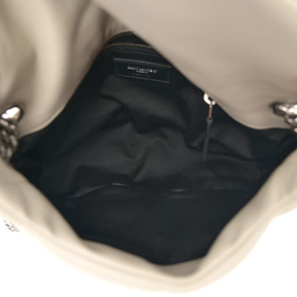 Buy Lushentic Grade Bags Mini Loulou Chain Satchel Crema Soft Quilted - Image 7