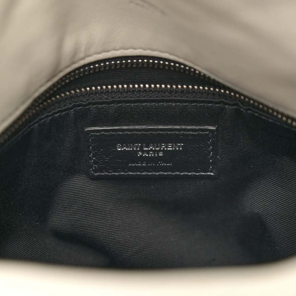 Buy Lushentic Grade Bags Mini Loulou Chain Satchel Crema Soft Quilted - Image 2