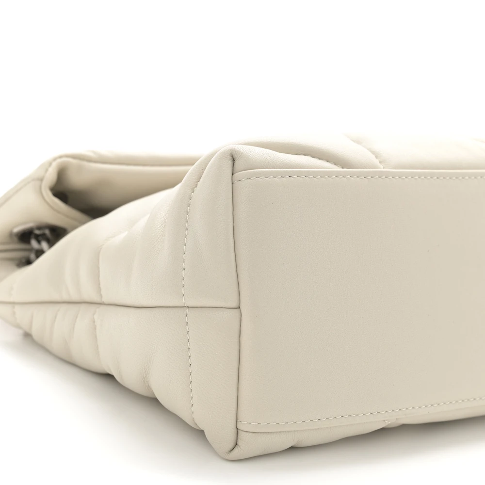 Buy Lushentic Grade Bags Mini Loulou Chain Satchel Crema Soft Quilted - Image 4