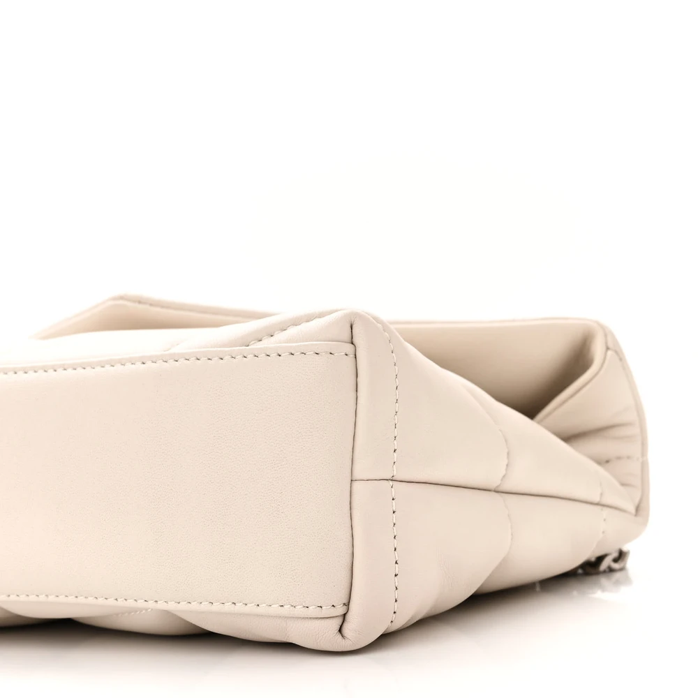 Lushentic Replica Mini Loulou Chain Satchel in Crema Soft Lambskin - Image 5