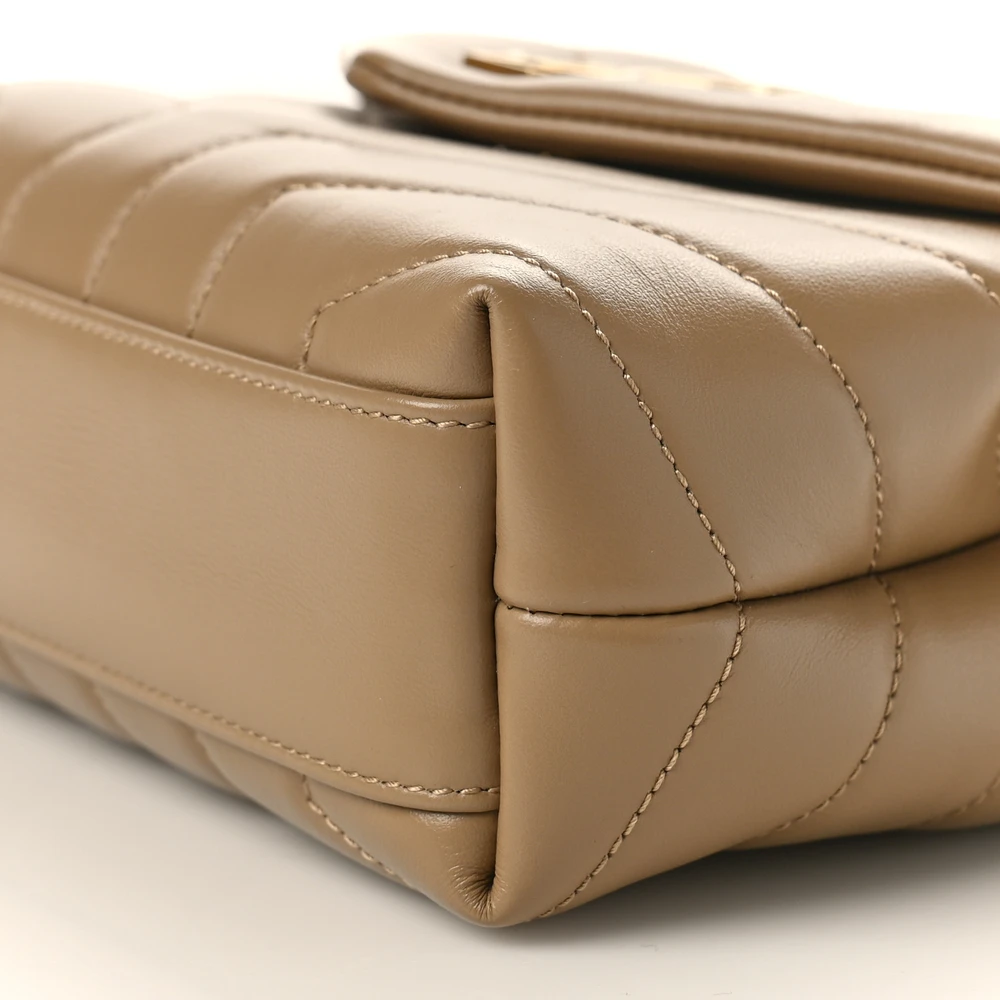 Lushentic Grade Bag: Mini Loulou in Dark Latte - Image 5