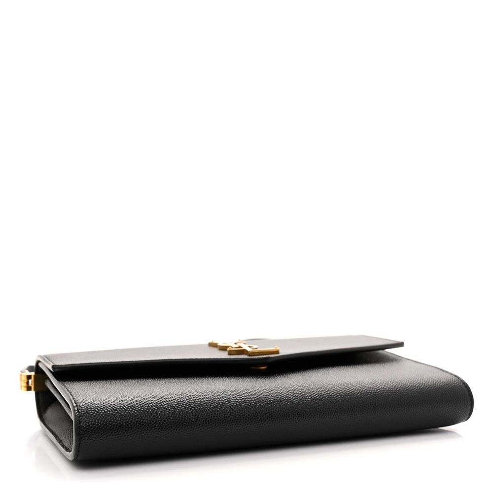 Lushentic Designer Mini Uptown Crossbody Bag in Iconic Black Leather - Image 6