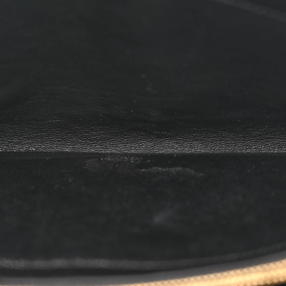 Lushentic Designer Mini Uptown Crossbody Bag in Iconic Black Leather - Image 9