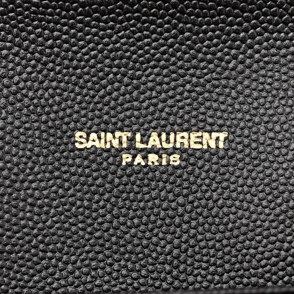 Lushentic Designer Mini Uptown Crossbody Bag in Iconic Black Leather - Image 2