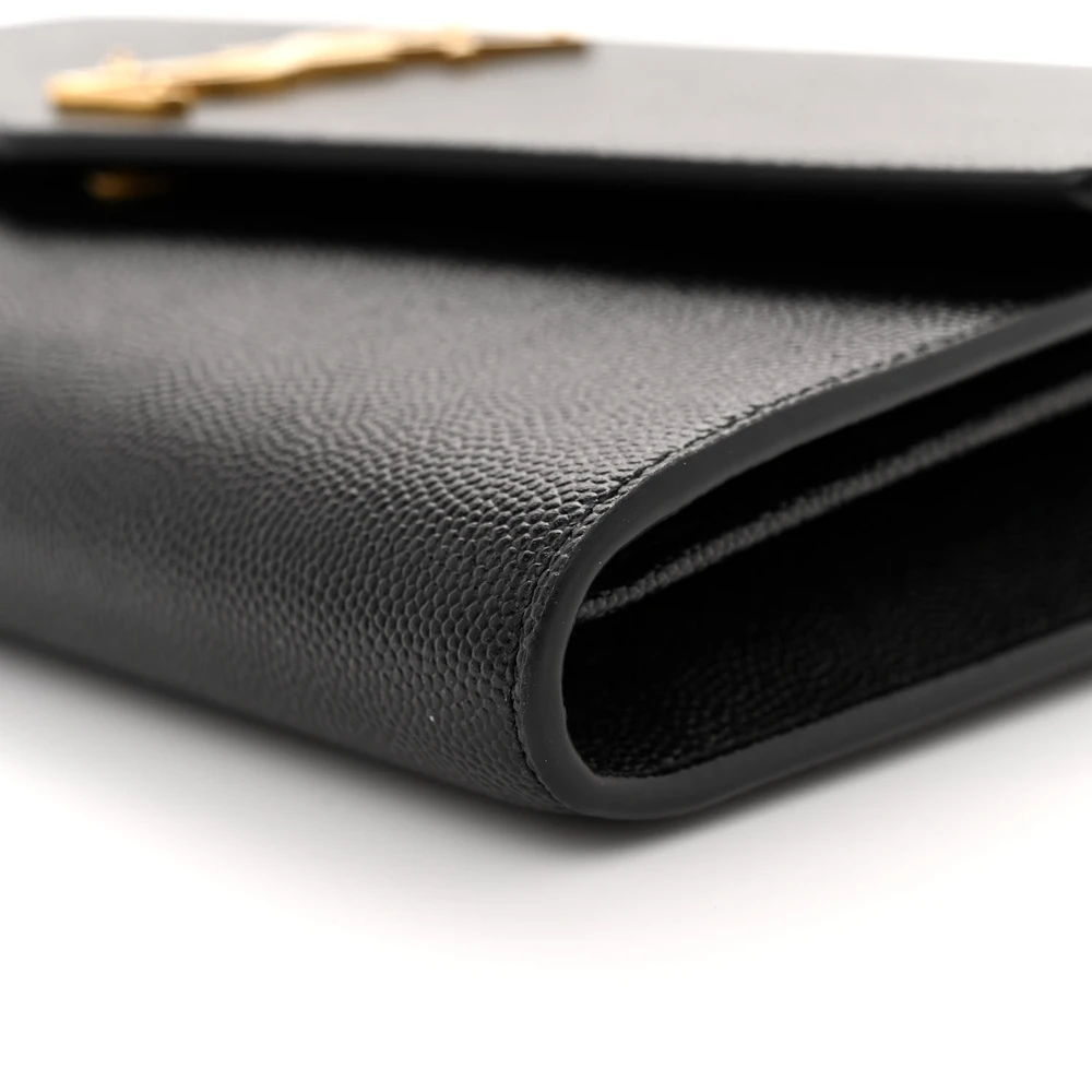 Lushentic Designer Mini Uptown Crossbody Bag in Iconic Black Leather - Image 5