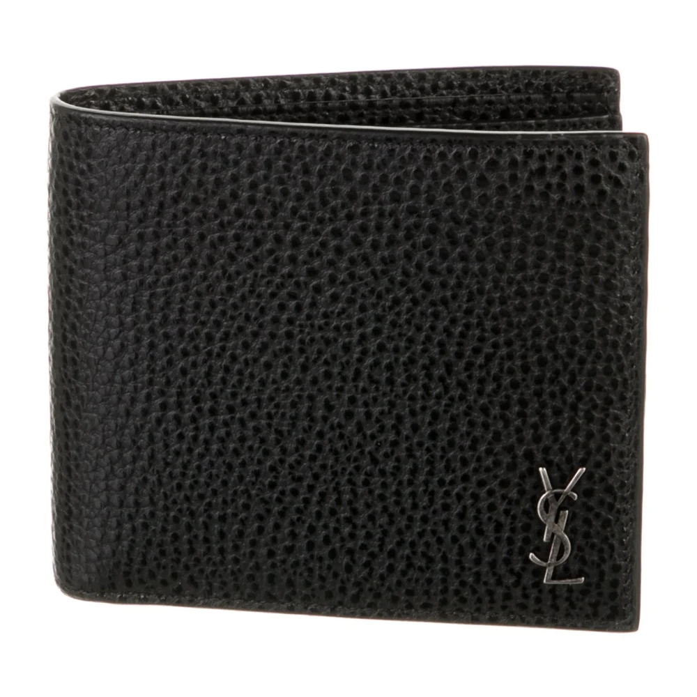 Lushentic Bags Review: Small Bifold Wallet – Black Calfskin & Silver