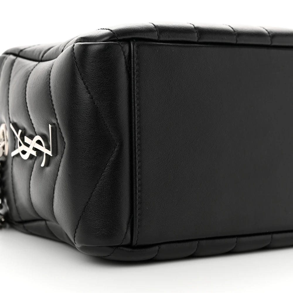 Lushentic Replica Handbags Small Loulou Bowling Bag Black Y Quilted - Image 4